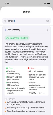 FeeditBak AI summary